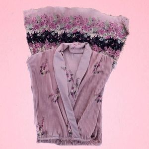 thrifted floral dress